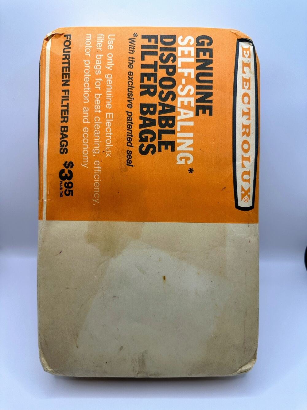 NOS Electrolux Self-Sealing Disposable Filter Bags 14 SEALED Vintage 70's